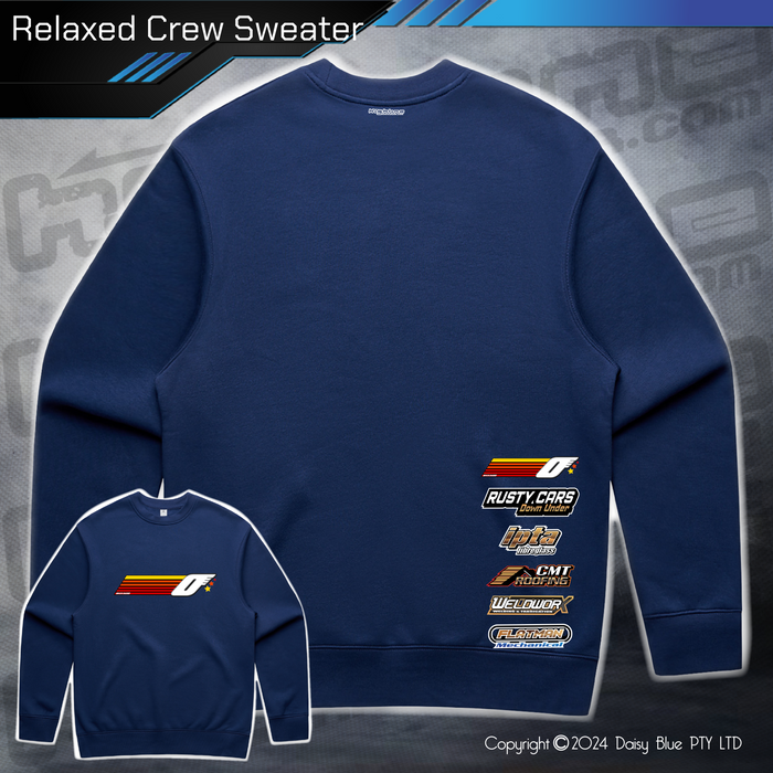 Relaxed Crew Sweater - Mick Dann