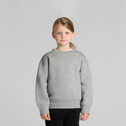 Relaxed Crew Sweater - Mint Piglet Grunt