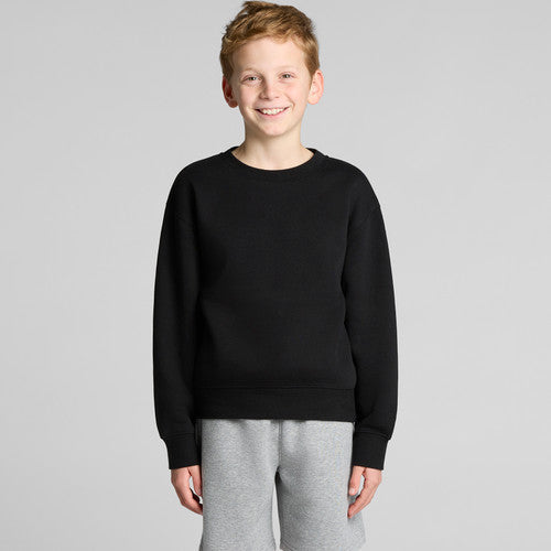 Relaxed Crew Sweater - Mint Piglet Race It