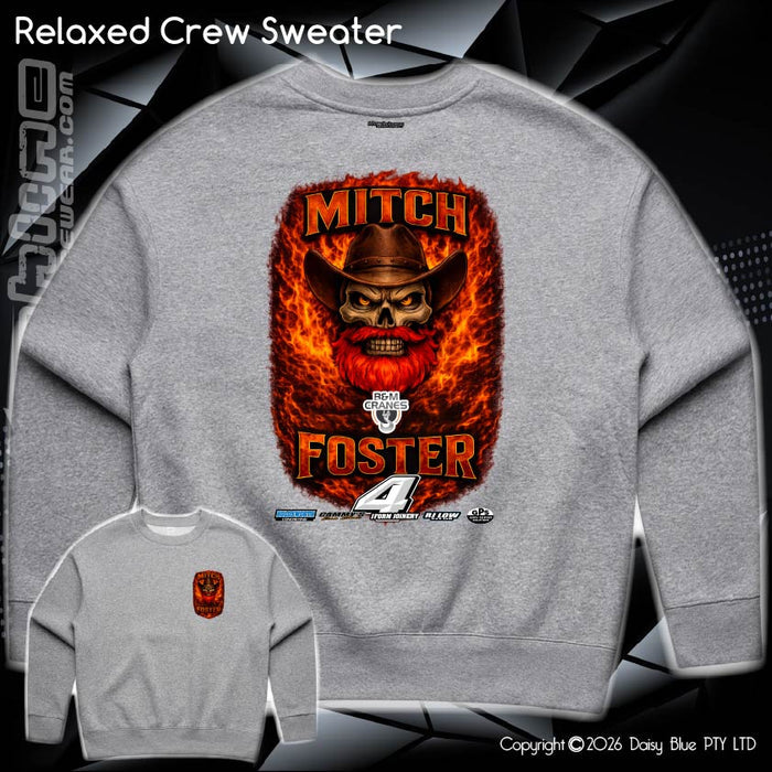 Relaxed Crew Sweater - Mitch Foster