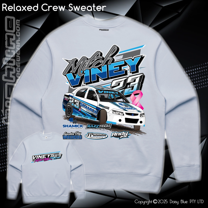 Relaxed Crew Sweater - Mitch Viney