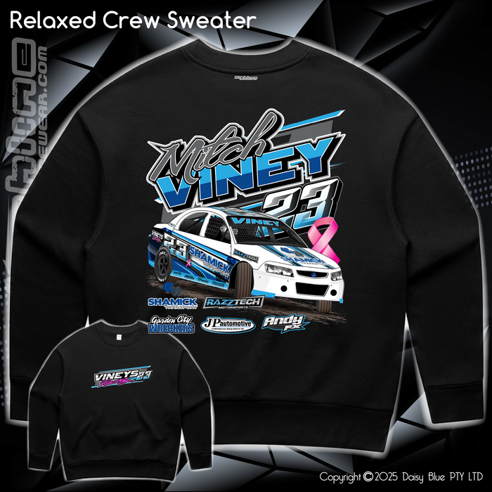 Relaxed Crew Sweater - Mitch Viney