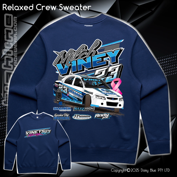 Relaxed Crew Sweater - Mitch Viney