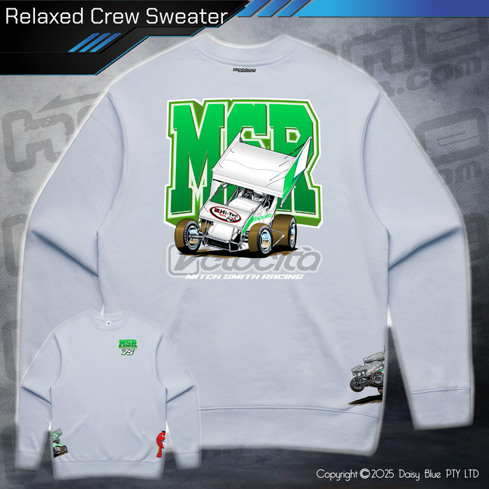 Relaxed Crew Sweater - Mitchell Smith