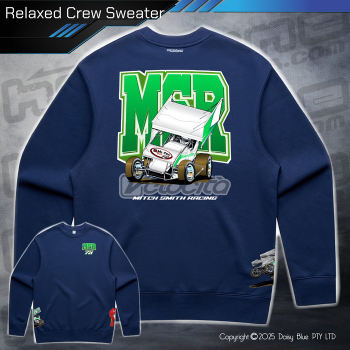 Relaxed Crew Sweater - Mitchell Smith