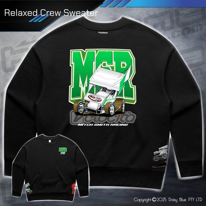 Relaxed Crew Sweater - Mitchell Smith