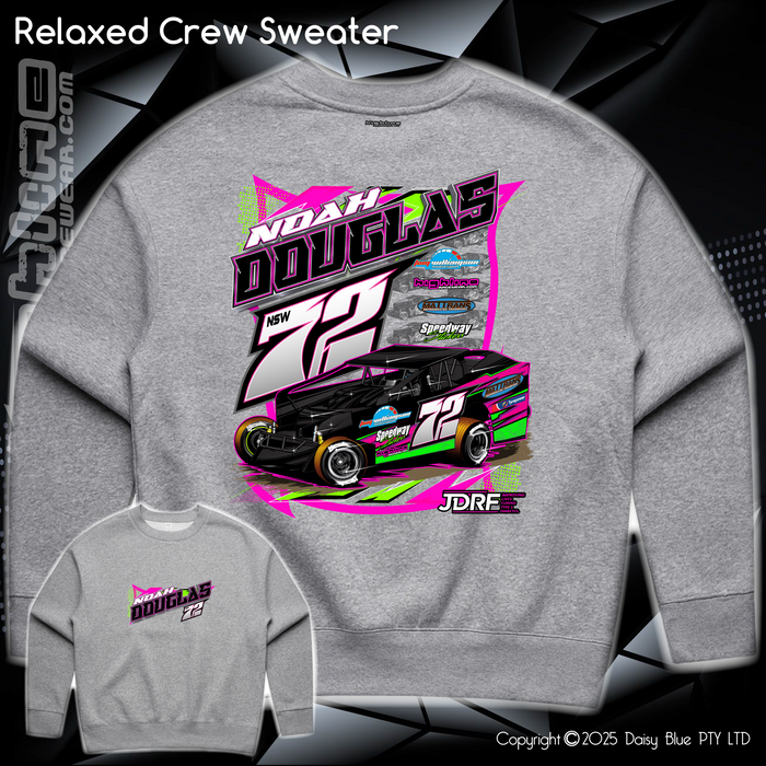 Relaxed Crew Sweater - Noah Douglas
