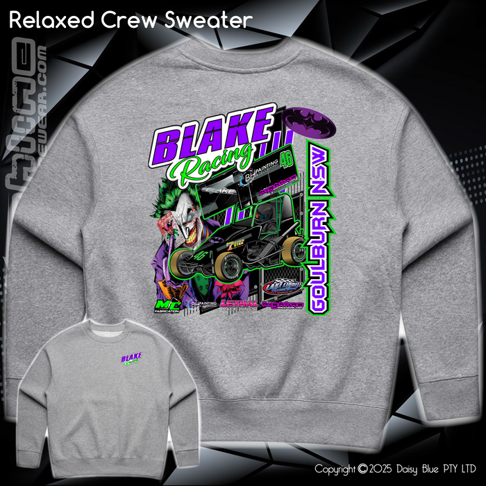Relaxed Crew Sweater - Peter Blake