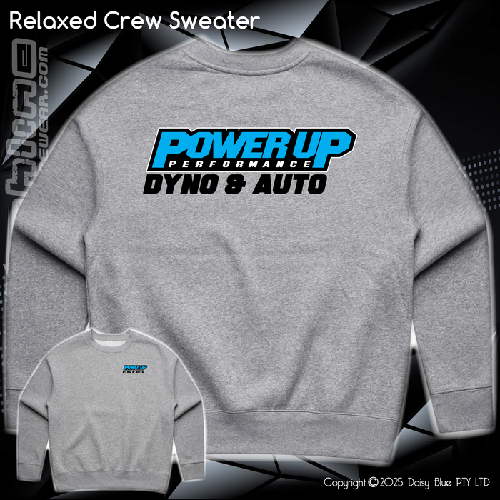 Relaxed Crew Sweater - PowerUp Performance