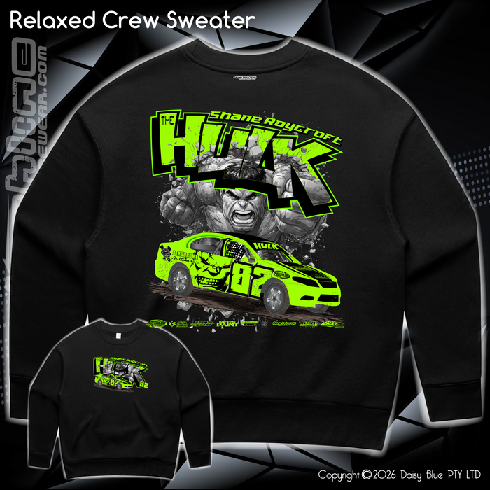 Relaxed Crew Sweater - Shane Roycroft