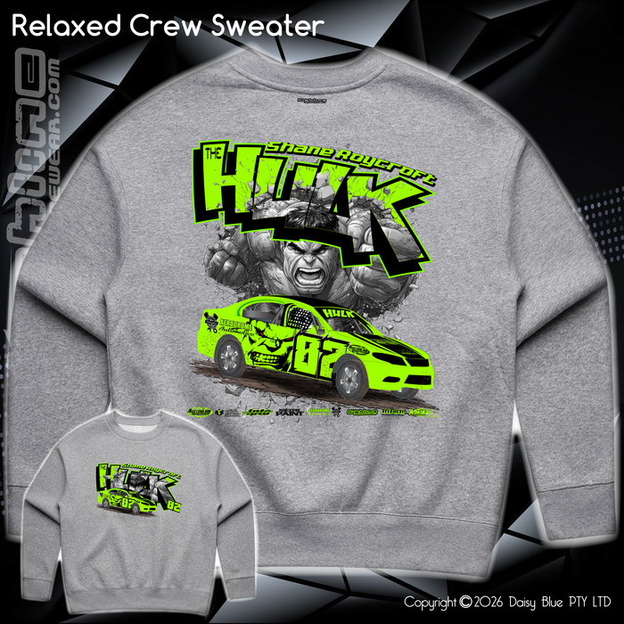 Relaxed Crew Sweater - Shane Roycroft