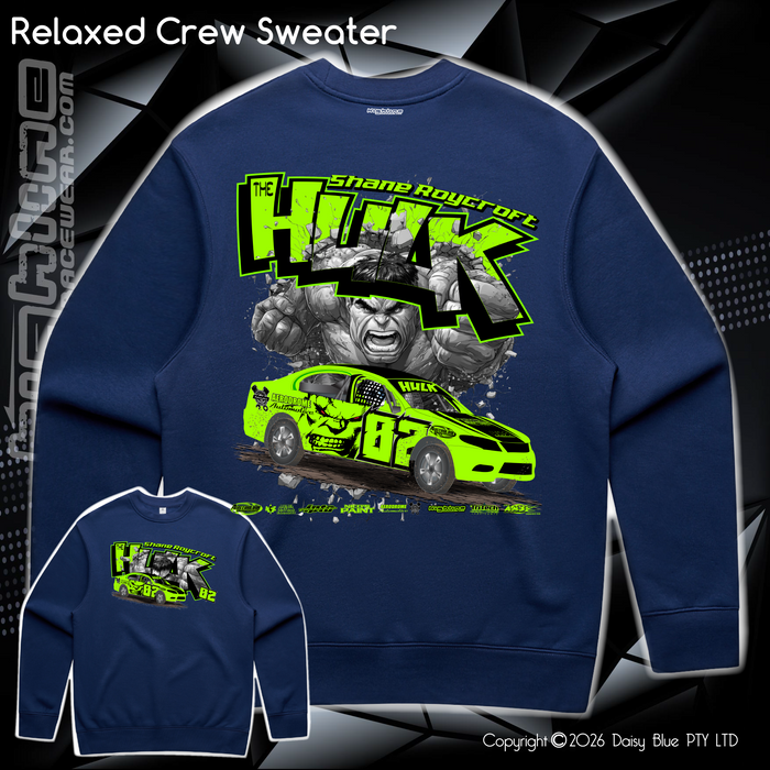 Relaxed Crew Sweater - Shane Roycroft