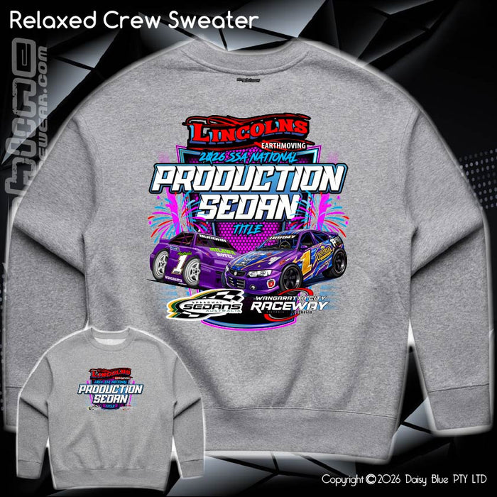 Relaxed Crew Sweater - SSA NATIONAL PROD SEDAN TITLE 2026