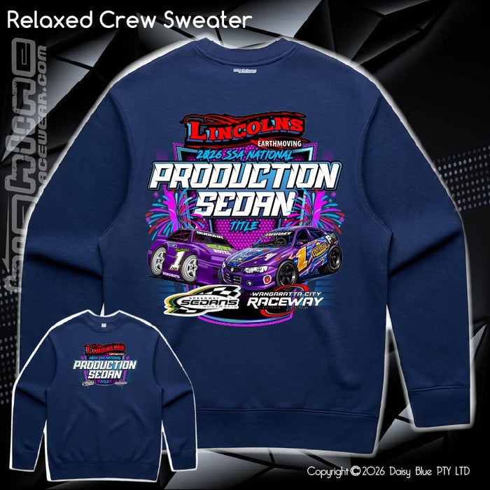 Relaxed Crew Sweater - SSA NATIONAL PROD SEDAN TITLE 2026