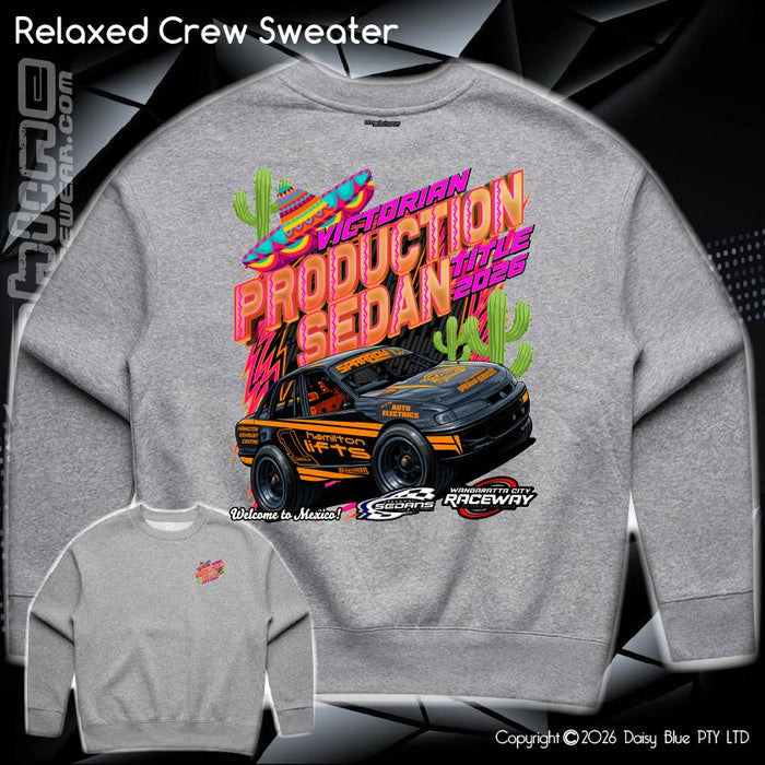 Relaxed Crew Sweater - SSV VIC PROD SEDAN TITLE 2026