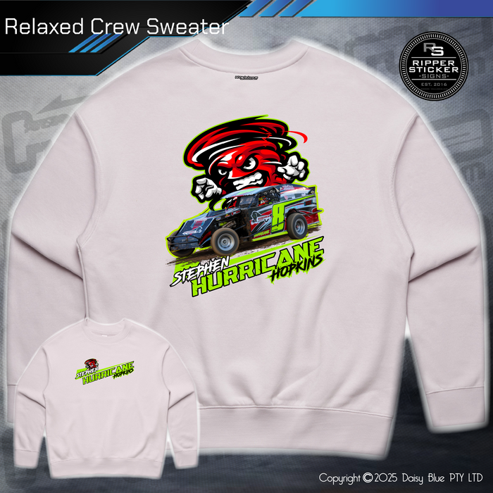 Relaxed Crew Sweater - Stephen 'Hurricane' Hopkins