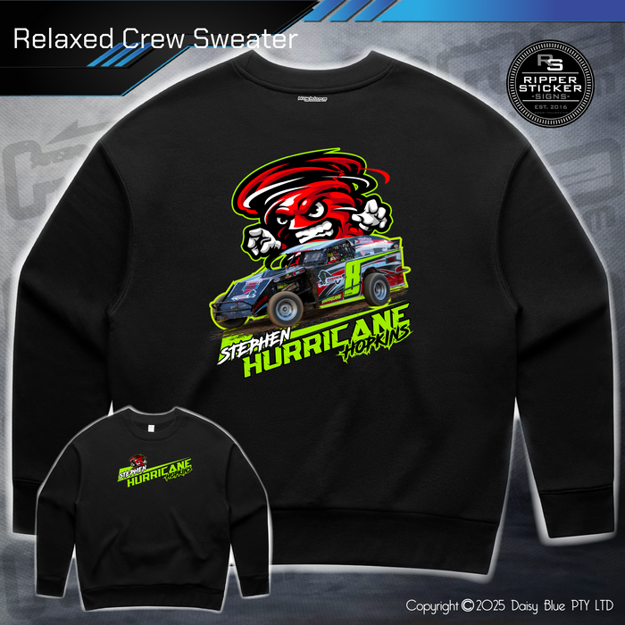 Relaxed Crew Sweater - Stephen 'Hurricane' Hopkins