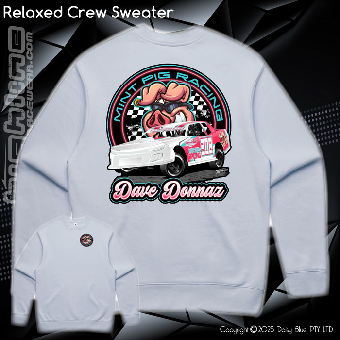 Relaxed Crew Sweater - Texas Pig 2025