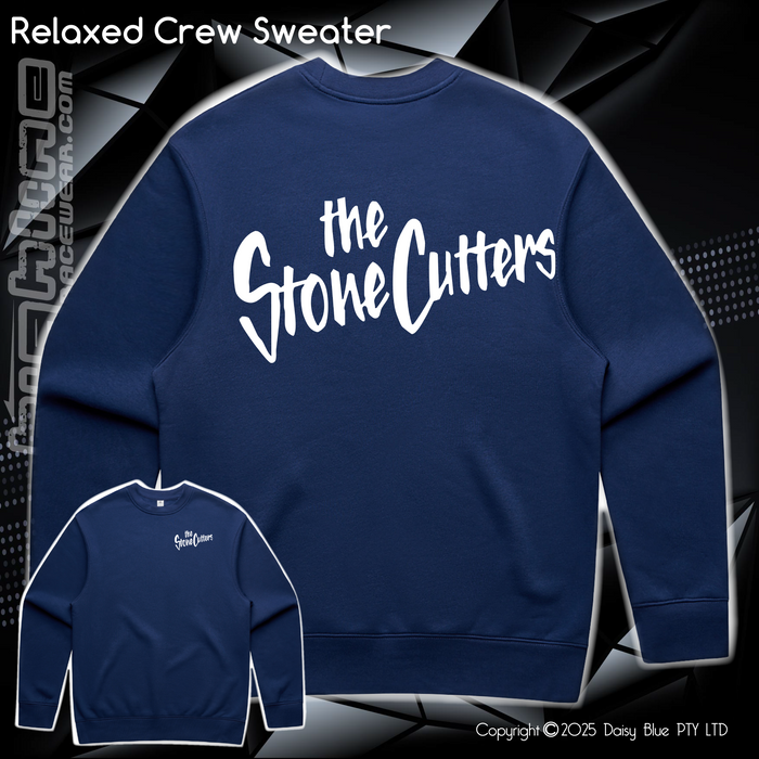 Relaxed Crew Sweater - The Stone Cutters