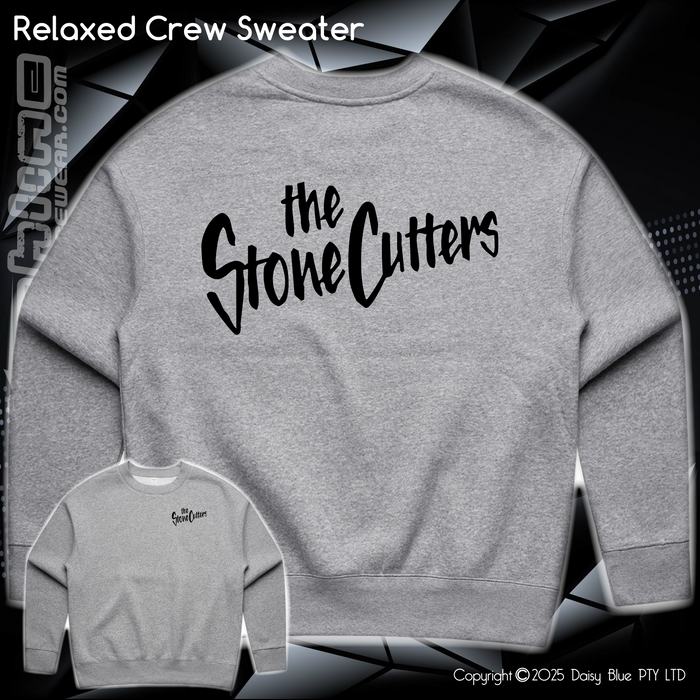Relaxed Crew Sweater - The Stone Cutters