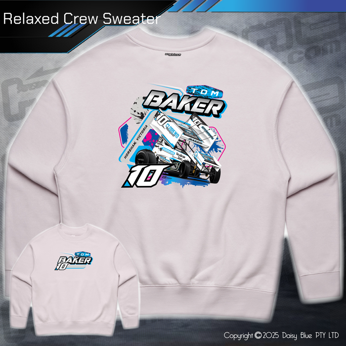 Relaxed Crew Sweater - Tom Baker