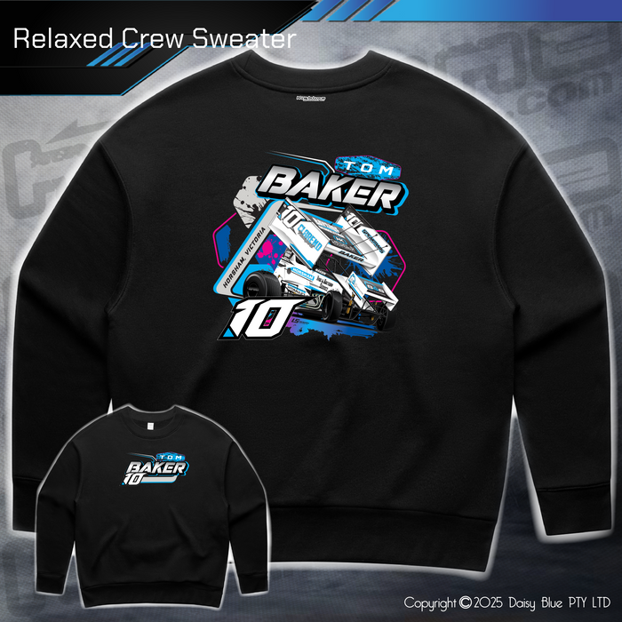 Relaxed Crew Sweater - Tom Baker