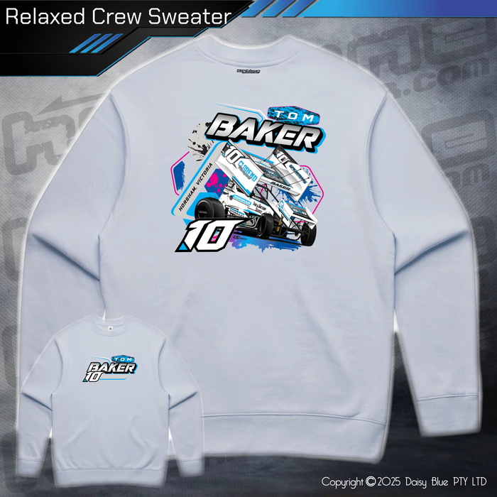 Relaxed Crew Sweater - Tom Baker