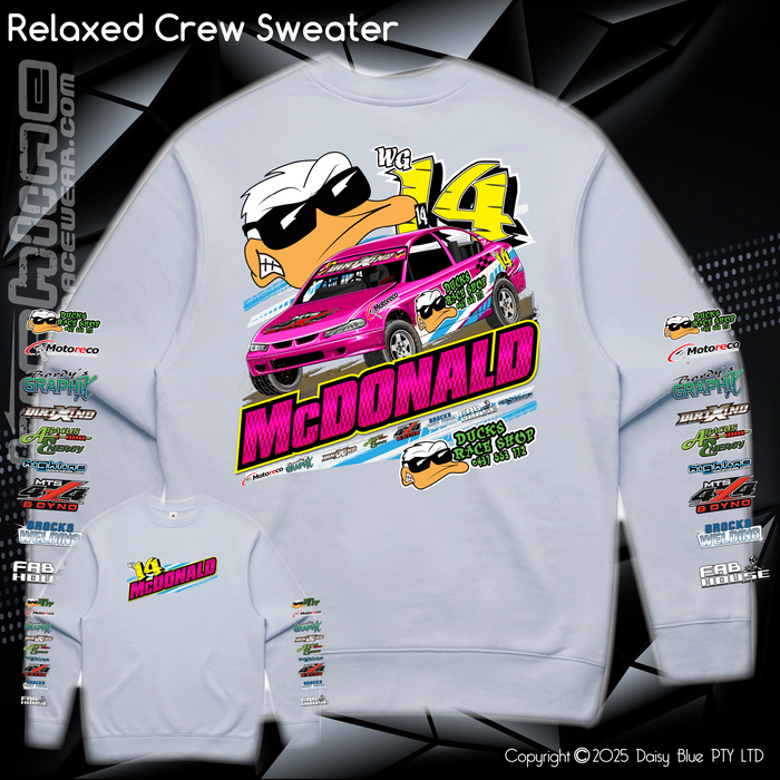 Relaxed Crew Sweater - Tommy McDonald