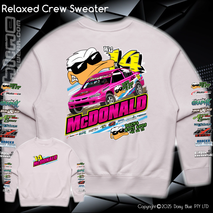 Relaxed Crew Sweater - Tommy McDonald