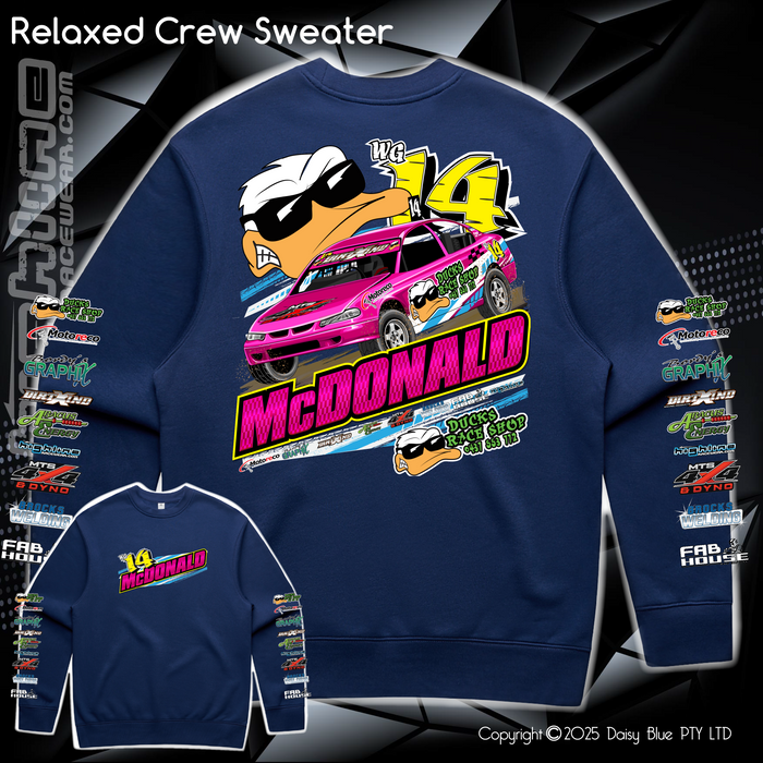 Relaxed Crew Sweater - Tommy McDonald