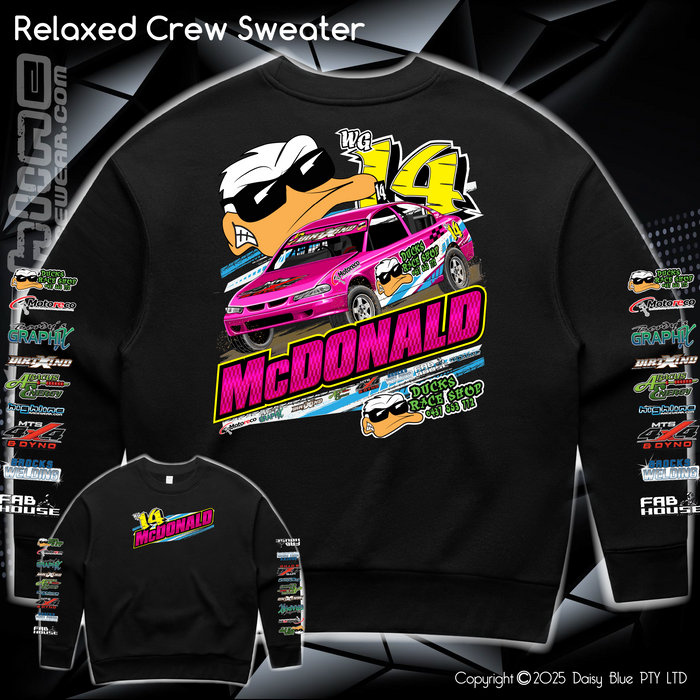 Relaxed Crew Sweater - Tommy McDonald