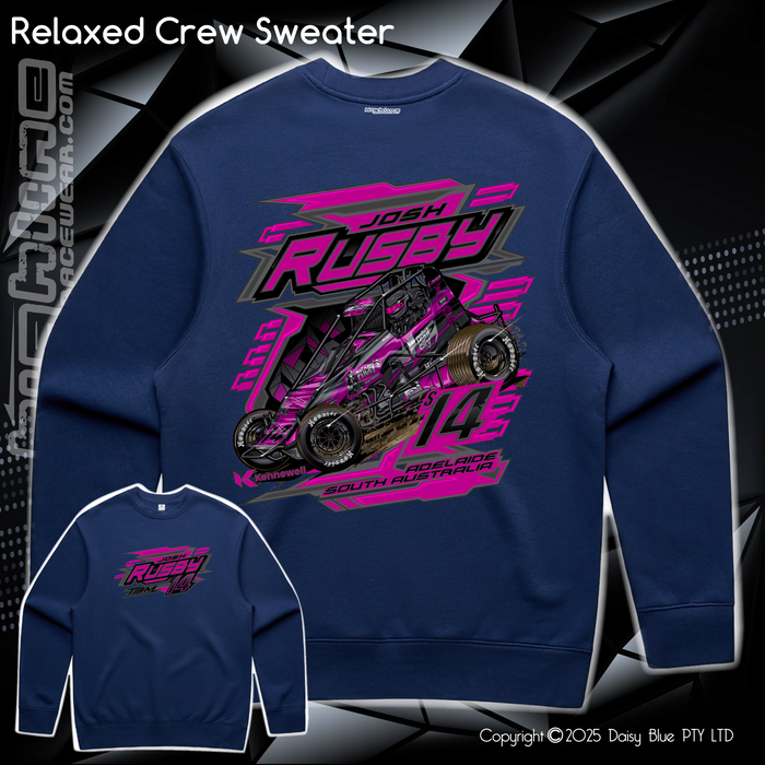 Relaxed Crew Sweater - Tyler Bros. Motorsport