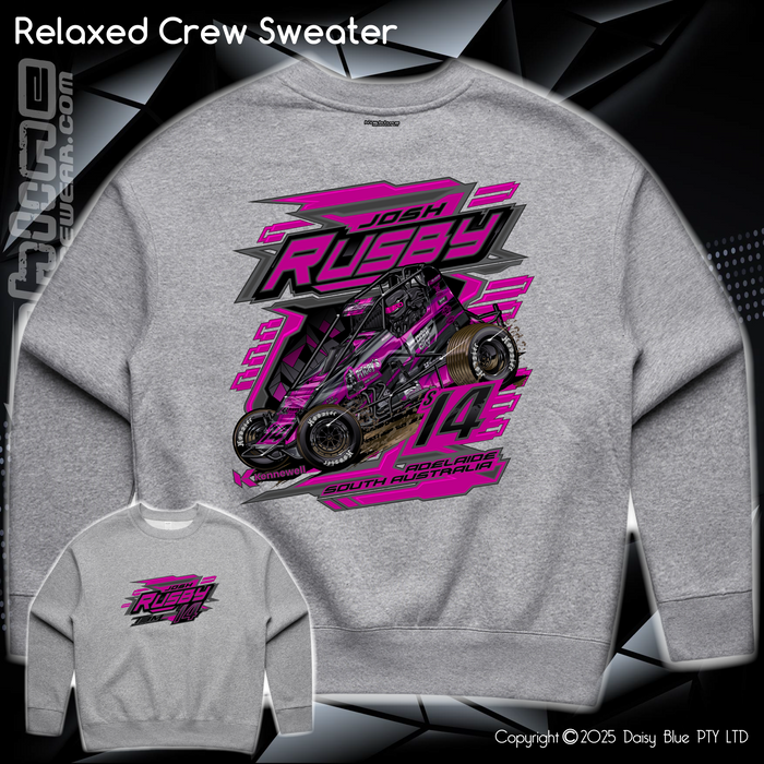 Relaxed Crew Sweater - Tyler Bros. Motorsport
