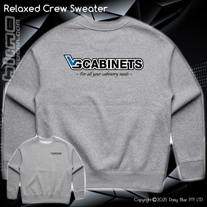 Relaxed Crew Sweater - VG Cabinets