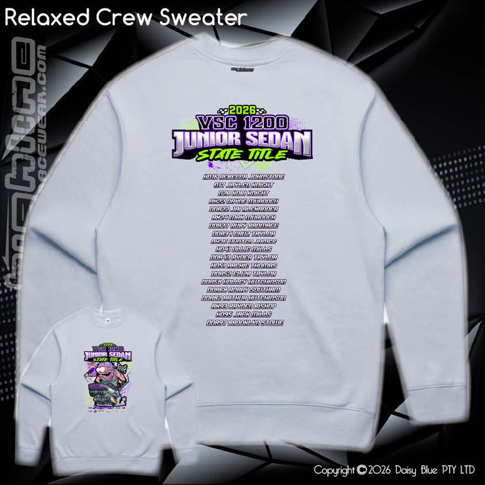Relaxed Crew Sweater - VSC 1200 Junior Title 2026