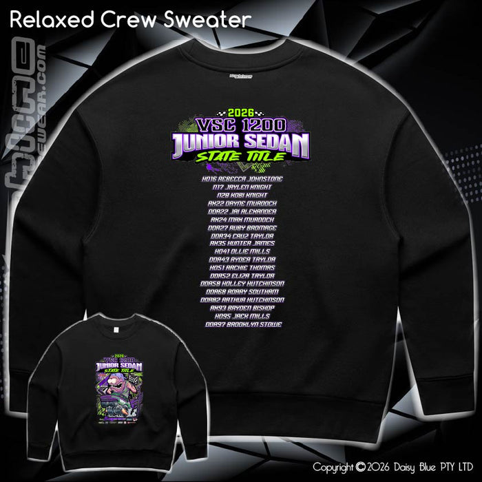 Relaxed Crew Sweater - VSC 1200 Junior Title 2026
