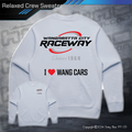 Relaxed Crew Sweater - Wangaratta City Raceway
