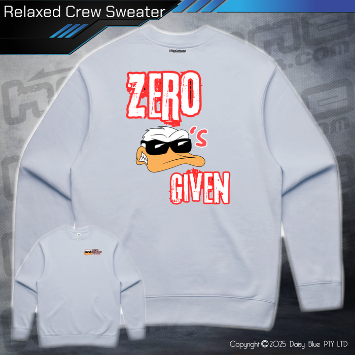 Relaxed Crew Sweater - Zero Ducks