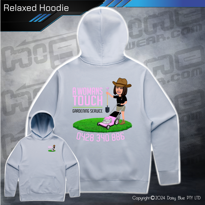 Relaxed Hoodie - A Womans Touch Gardening Service