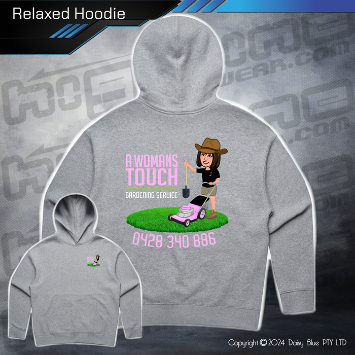 Relaxed Hoodie - A Womans Touch Gardening Service