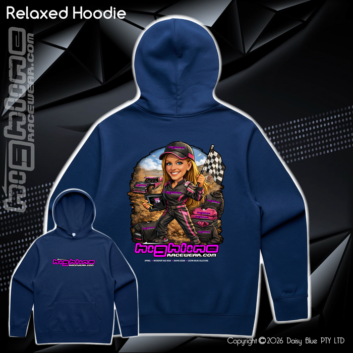 Relaxed Hoodie - Ai Custom Caricature