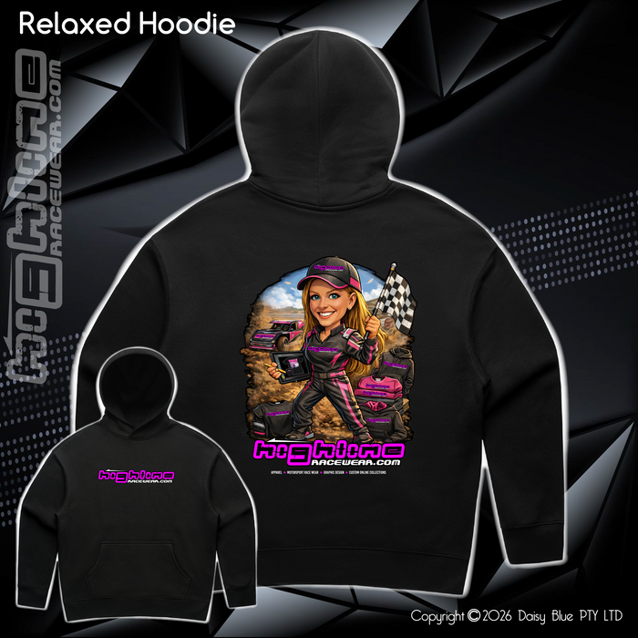 Relaxed Hoodie - Ai Custom Caricature