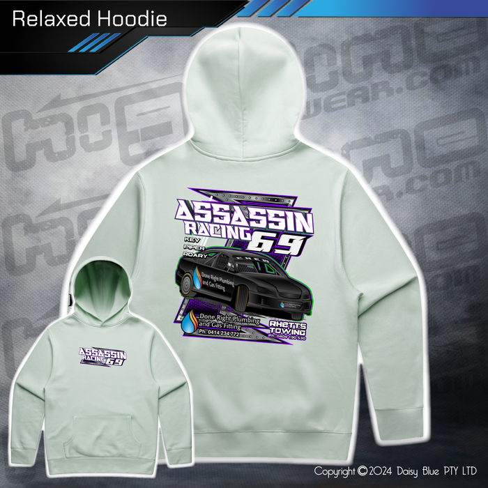Relaxed Hoodie - Assassin Racing