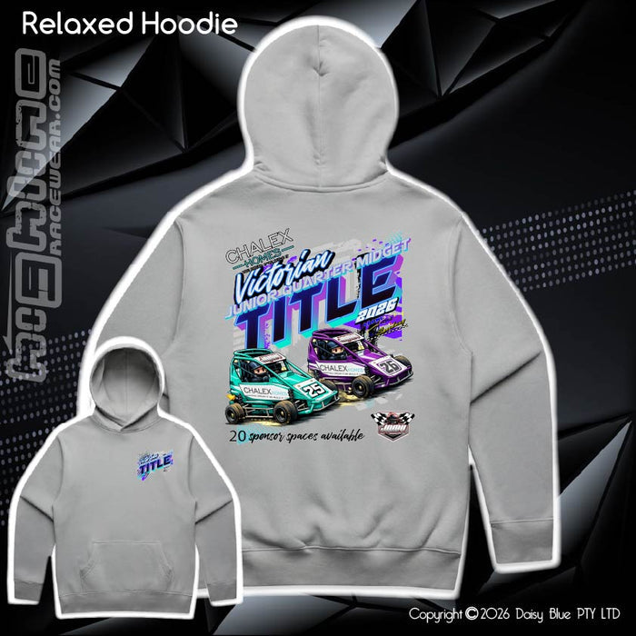 Relaxed Hoodie - Chalex Homes Junior Quarter Midget Vic Title 2026v