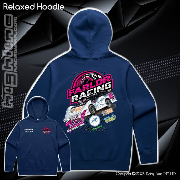 Relaxed Hoodie - Farlor Racing