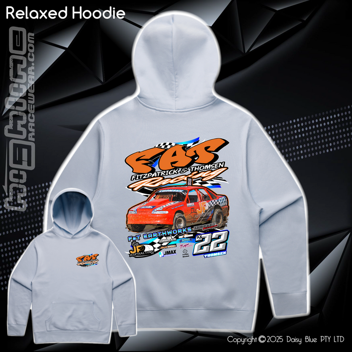 Relaxed Hoodie - FAT Racing