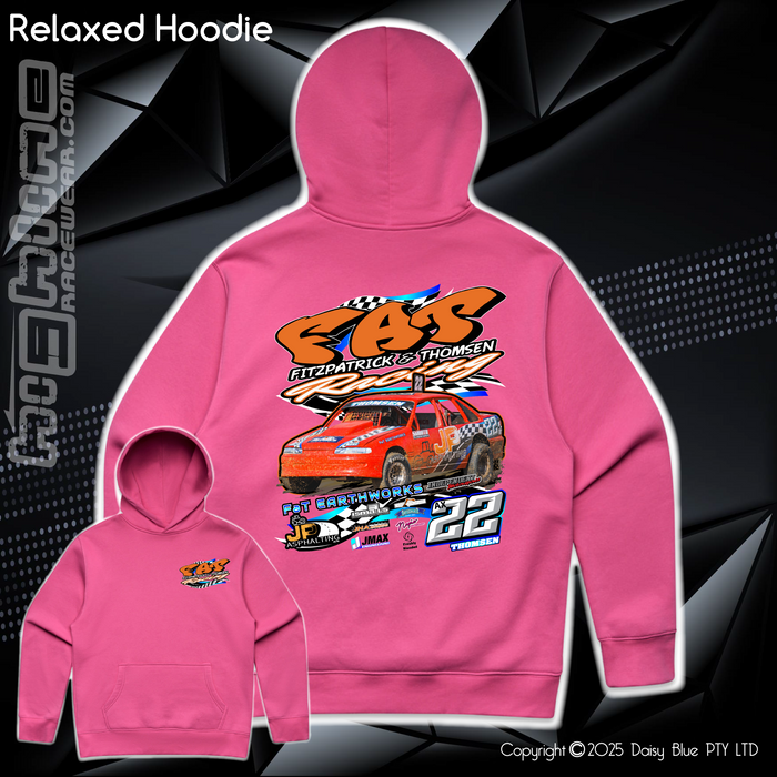 Relaxed Hoodie - FAT Racing
