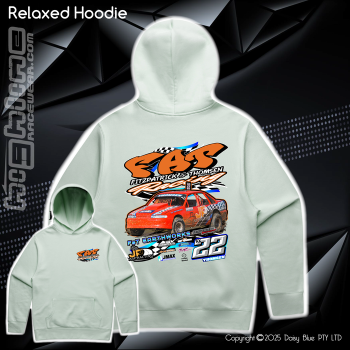 Relaxed Hoodie - FAT Racing