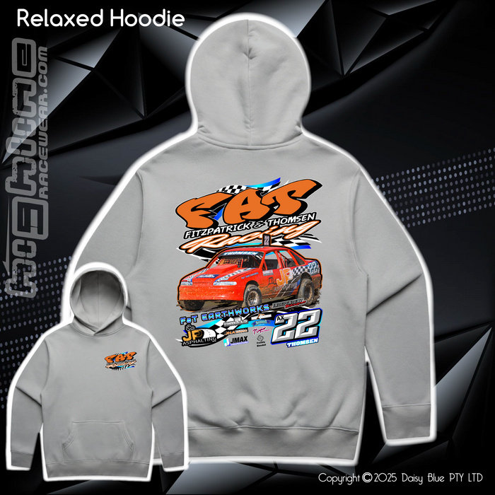 Relaxed Hoodie - FAT Racing