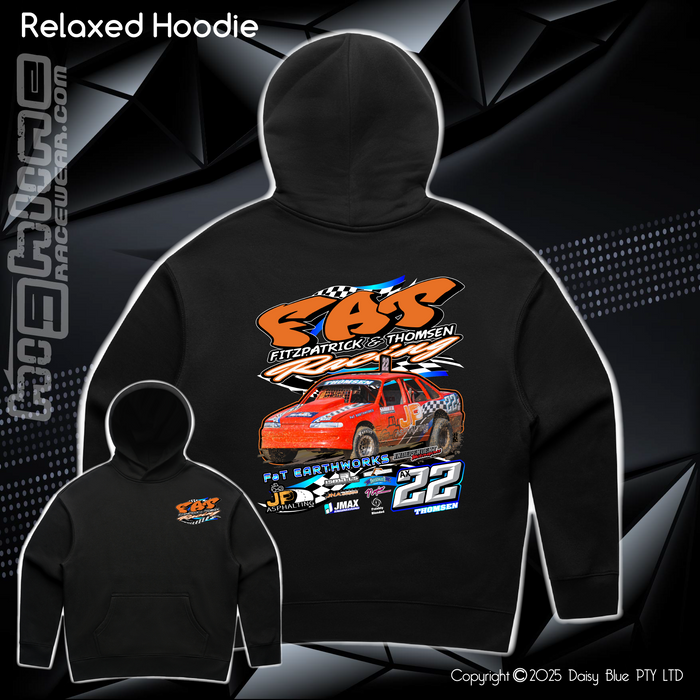 Relaxed Hoodie - FAT Racing